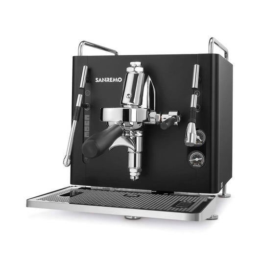 Sanremo Cube Espressomaschine - Vibrationspumpe Schwarz