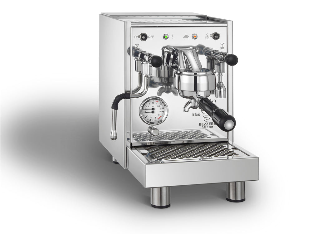 Bezzera BZ10 PM - Espressomaschine - Edelstahl, Vibrationspumpe, Automatische Wasserzufuhr